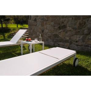 2 GARBAR SHIO Tumbona Exterior Blanco - 2 unidades