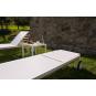 2 GARBAR SHIO Tumbona Exterior Blanco - 2 unidades