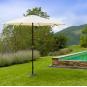 GARBAR SIRO15 Pie Parasol Exterior Negro