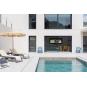 2 RESOL SKY CLUB Tumbona Exterior  Estructura Gris oscuro - Textilene Blanco - 2 unidades