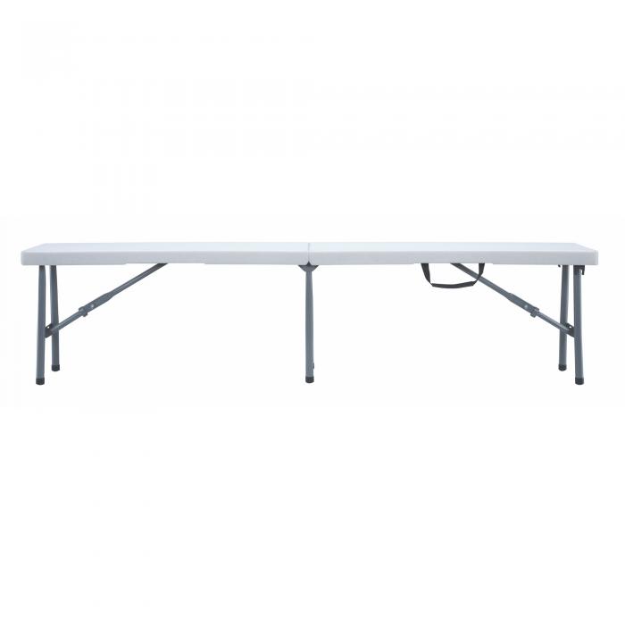 GARBAR SMART Banco Plegable Interior, Exterior 184x31 Gris