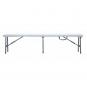 GARBAR SMART Banco Plegable Interior, Exterior 184x31 Gris