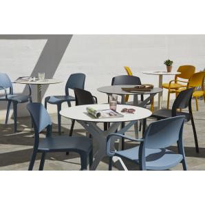 2 RESOL SMART Silla Interior, Exterior  Terracota - 2 unidades