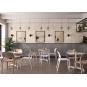2 RESOL SMART Silla Con Brazos Interior, Exterior  Terracota - 2 unidades