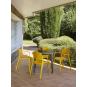 2 RESOL SMART Silla Con Brazos Interior, Exterior  Terracota - 2 unidades