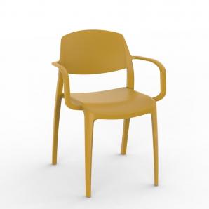2 RESOL SMART Silla Con Brazos Interior, Exterior  Toscano - 2 unidades