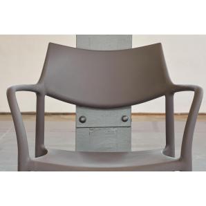 2 RESOL SPLASH AIRE Silla Con Brazos Interior, Exterior  Negro - 2 unidades