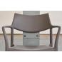 2 RESOL SPLASH AIRE Silla Con Brazos Interior, Exterior  Negro - 2 unidades