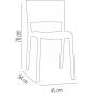 2 RESOL SPOT Silla Interior, Exterior  Arena - 2 unidades