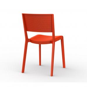 2 RESOL SPOT Silla Interior, Exterior  Rojo - 2 unidades