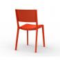 2 RESOL SPOT Silla Interior, Exterior  Rojo - 2 unidades