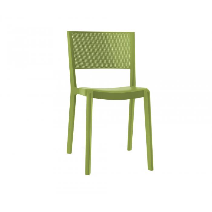2 RESOL SPOT Silla Interior, Exterior  Verde oliva - 2 unidades