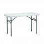 GARBAR STRAUSS Mesa Rectangular Plegable Interior, Exterior 122x60 Gris