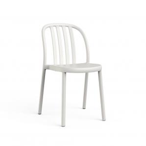 2 RESOL SUE Silla Interior, Exterior  Blanco - 2 unidades