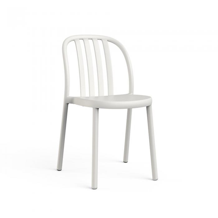 2 RESOL SUE Silla Interior, Exterior  Blanco - 2 unidades