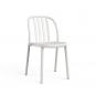 2 RESOL SUE Silla Interior, Exterior  Blanco - 2 unidades