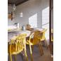 2 RESOL SUE Silla Interior, Exterior  Negro - 2 unidades