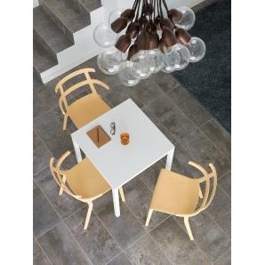 2 RESOL TOKYO Silla Interior, Exterior  Negro - 2 unidades