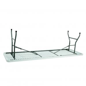 GARBAR WAGNER Mesa Rectangular Plegable Interior, Exterior 240x75 Gris