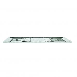 GARBAR WAGNER Mesa Rectangular Plegable Interior, Exterior 240x75 Gris