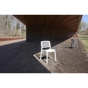 4 GARBAR WIND Silla Con Brazos Interior, Exterior Arena - 4 unidades