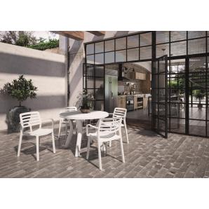 4 GARBAR WIND Silla Con Brazos Interior, Exterior Arena - 4 unidades