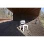 4 GARBAR WIND Silla Con Brazos Interior, Exterior Blanco - 4 unidades