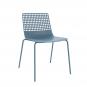 2 RESOL WIRE Silla Interior, Exterior  Azul retro - 2 unidades