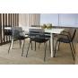 2 RESOL WIRE Silla Interior, Exterior  Blanco - 2 unidades