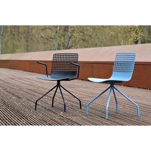 2 RESOL WIRE Silla Araña Interior, Exterior  Azul retro - 2 unidades