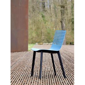 2 RESOL WIRE Silla Click Interior, Exterior  Gris verdoso - Marfil - 2 unidades