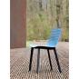 2 RESOL WIRE Silla Click Interior, Exterior  Gris verdoso - Marfil - 2 unidades