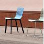 2 RESOL WIRE Silla Click Interior, Exterior  Gris verdoso - Marfil - 2 unidades