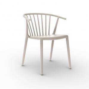 2 RESOL WOODY Silla Interior, Exterior  Marfil - 2 unidades