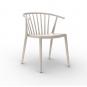 2 RESOL WOODY Silla Interior, Exterior  Marfil - 2 unidades