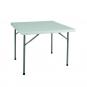 GARBAR YAGO Mesa Cuadrada Plegable Interior, Exterior 88x88 Gris