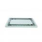 GARBAR YAGO Mesa Cuadrada Plegable Interior, Exterior 88x88 Gris