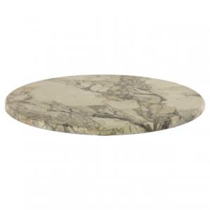 2 Tableros de mesa werzalit sm, marble almeria 209, 60 cms de diámetro*. - 2 unidades