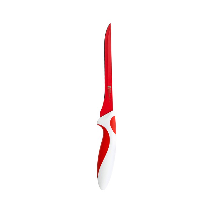 CUCHILLO DESHUESADOR 16.5CM CERAMICO COAT RED&WHITE - Imagen 1