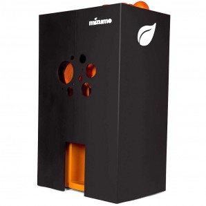 Exprimidor de Zumo Automático, Diseño Vanguardista, Negro, 25 Naranjas por Minuto, MIZUMO NEXTGEN