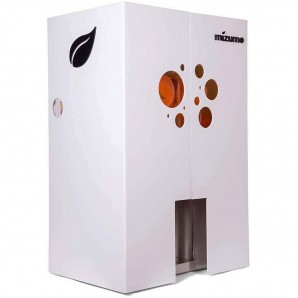 Exprimidor de Zumo Automático, Diseño Vanguardista, Blanco, 25 Naranjas por Minuto, MIZUMO NEXTGEN