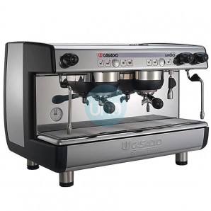 Máquina de Café Expreso Profesional, 2 Grifos, Laterales Negro, Casadio Undici A2