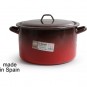 OLLA RECTA C/TAPA 28CM - 9,7L FUEGO - Imagen 1