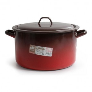 OLLA RECTA C/TAPA 28CM - 9,7L FUEGO - Imagen 2