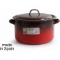 OLLA RECTA C/TAPA 24CM - 5,7L FUEGO - Imagen 1