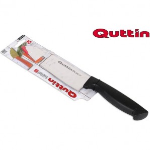 SANTOKU COCINA 17CM NEGRO - Imagen 1