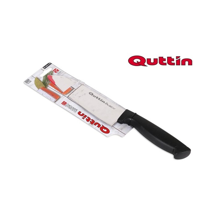 SANTOKU COCINA 17CM NEGRO - Imagen 1