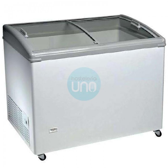 Congelador Horizontal 1 Metro Ancho, 261 litros Puerta Vidrio Curvo Corredera TCHC300N Congelador Horizontal 1 Metro Ancho, 261 litros Puerta Vidrio Curvo Corredera TCHC300N