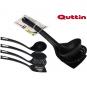 SET 4 UTENSILIOS NYLON QUTTIN NEGRO - Imagen 1