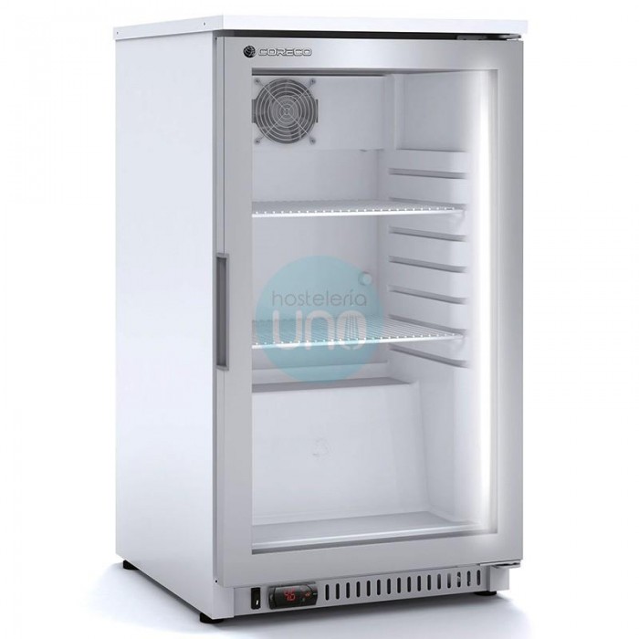Expositor refrigerador sobremostrador 2 estantes, 115 litros Coreco EC-520